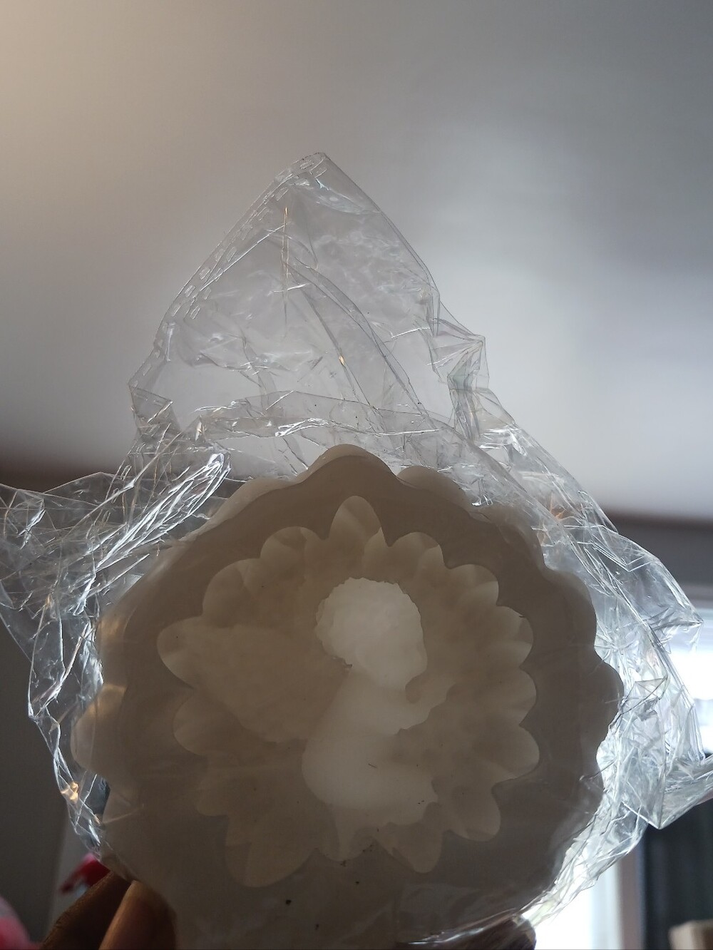 Silicone Mold: Baby Fairy On Flower New Unused